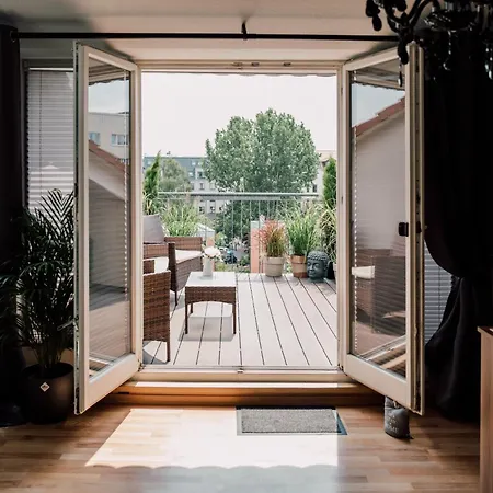 Rooftop Buddha Lounge - Im Dachgeschoss In Mit Waschmaschine Und Netflix Appartement Leipzig