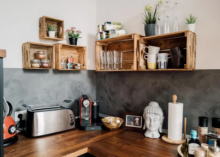 דירה Rooftop Buddha Lounge - Im Dachgeschoss In Mit Waschmaschine Und Netflix